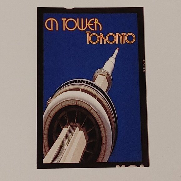 Vintage CN TOWER Toronto Postcard Post Card Ontario Landmark Toronto Travel - Picture 1 of 2